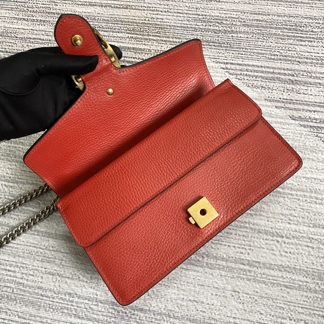 Gucci Dionysus Small Shoulder Bag 499623 Red